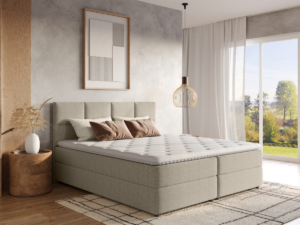 Opbergboxspring Chicago Limited Edition Creme