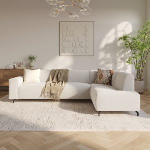 Hoekbank Cosy Rechts - Creme