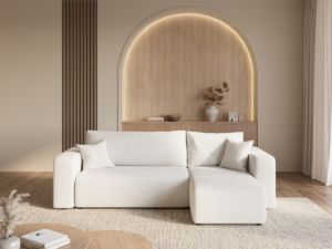 Piano - 3 zits Teddy slaapbank met opbergruimte